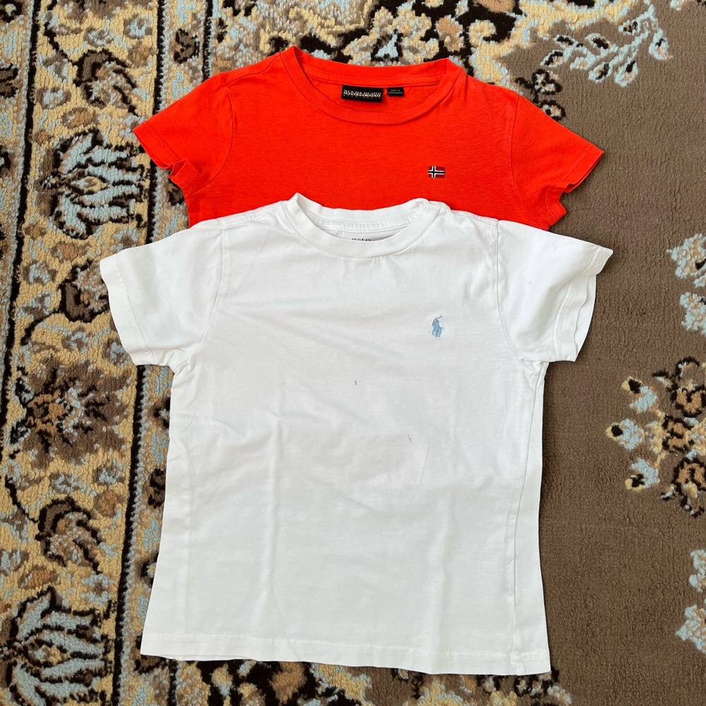 Bundle of T shirts size 4 good condition